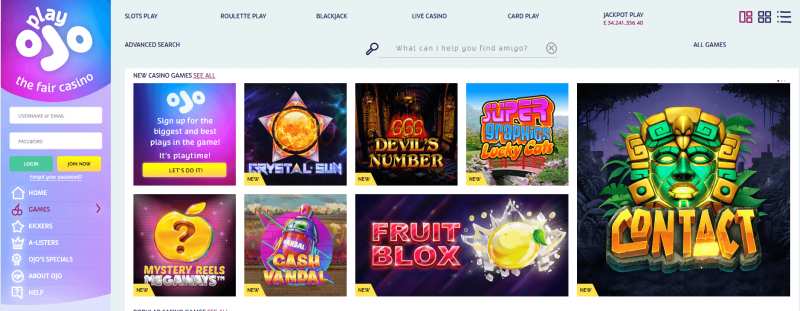 ojo online casino