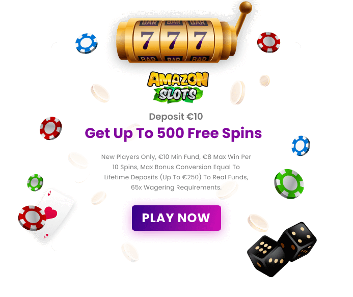 Single new pop - AmazonSlots IE- Tmr - ﻿Deposit €10 Get up to 500 Free Spins - Ireland Page