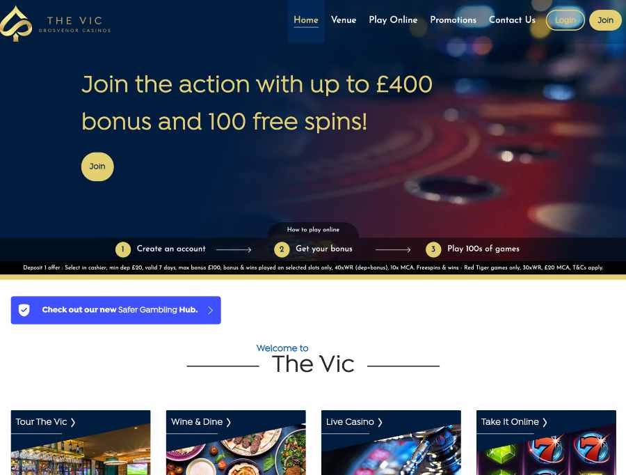 the vic online casino